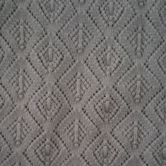 J.Crew | Beige Diamond-pattern Cardigan - Picture 5 of 6